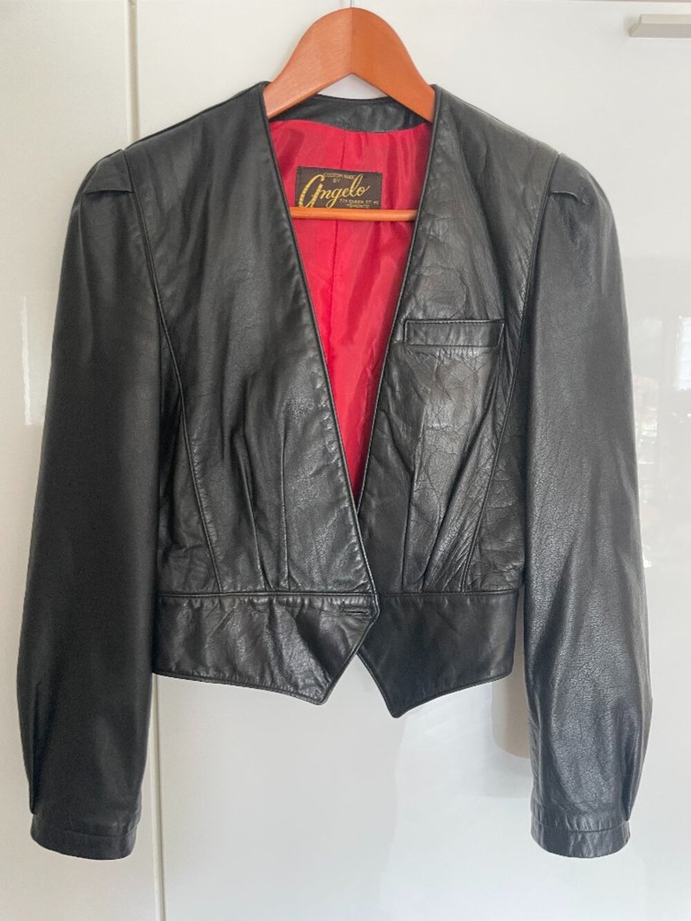 Vintage leather jacket